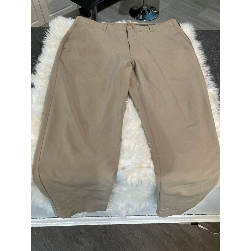 Ben Hogan Men’s Casual/Golf Chino, Flex Pants 36x30 Color Brown Tan